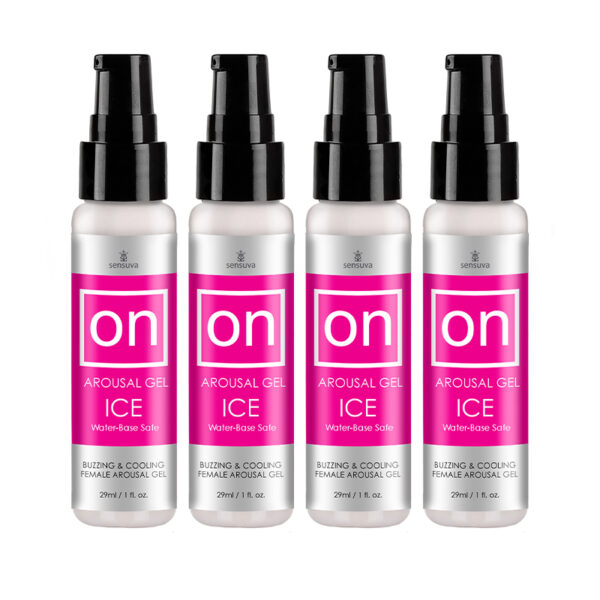 Sensuva Pack Of 4 On Ice Arousal Gel
