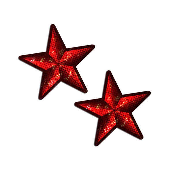 Pastease Red Dsco SailorStr NipplePasty