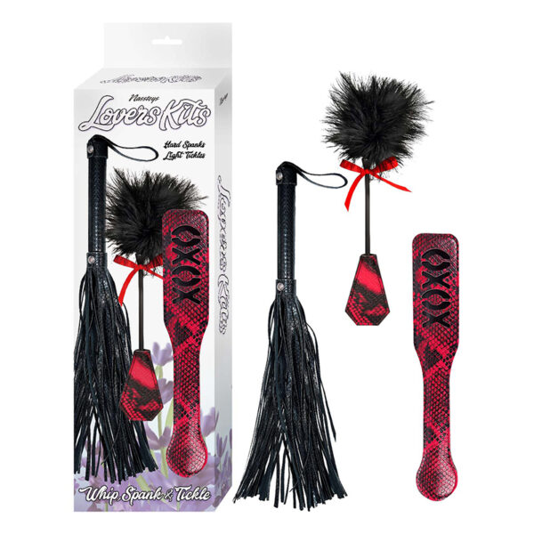 Lovers Kits Whip,Tickle&Paddle