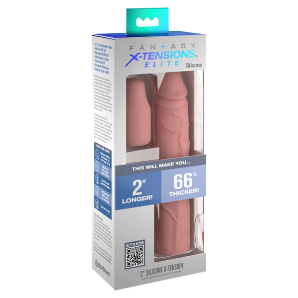 FX Elite 8in Sleeve w/2in Plug Beige
