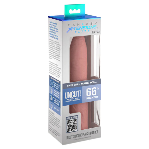 FX Elite Uncut 7in Enhance Sleeve Beige