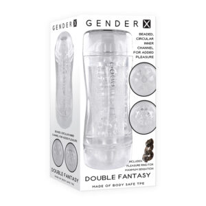 GX DoubleFantasy DualEntry Stroker Clear