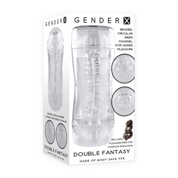 GX DoubleFantasy DualEntry Stroker Clear