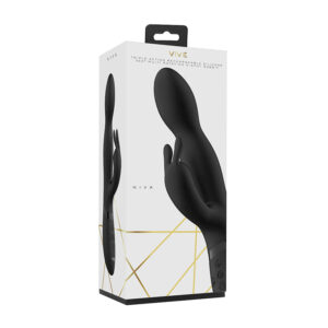 VIVE NIVA Rabbit Vibrator Black