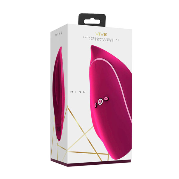 VIVE MINU Lay On Vibrator Pink