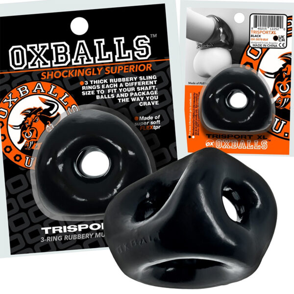 Oxballs TriSport Xl Thick 3Ring Sling Bk
