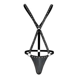 MP Fetish Warrior CrissCrossHarn Blk LXL