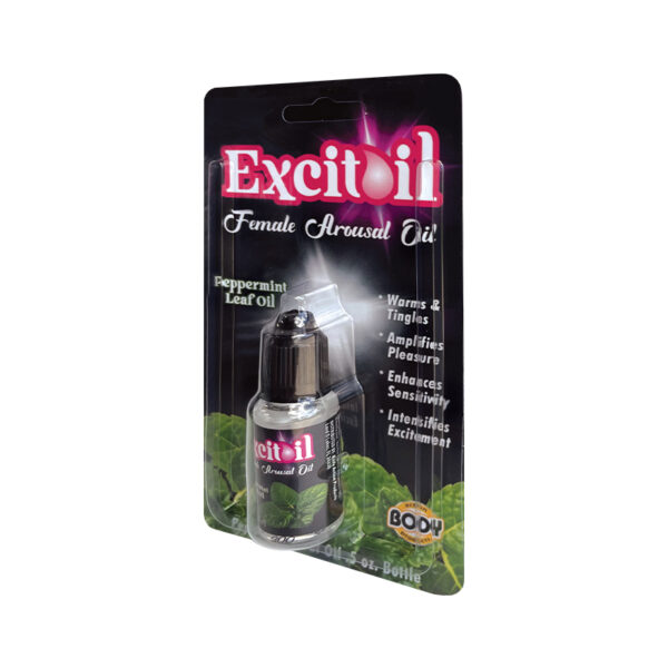 Peppermint Arousal Oil .5oz Bottle Carde