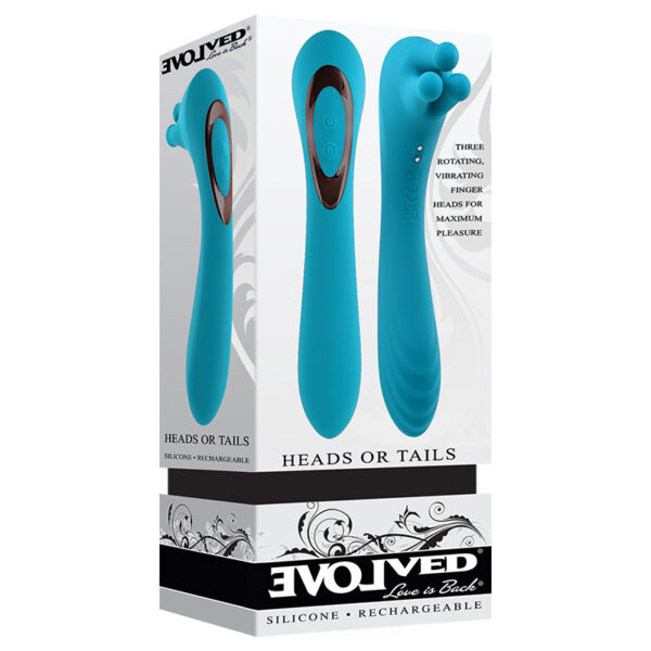 Evolved Heads or Tails Vibe Teal