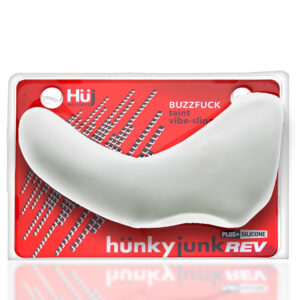 Hunkyjunk Buzzfuck Sling W/Taint Vib Wht