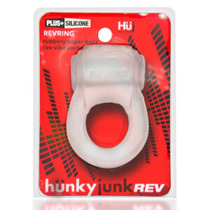 Hunkyjunk Revring Ring w/Vib Clear w/Bl