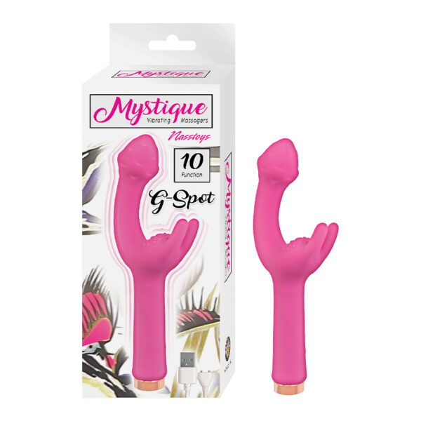 Mystique Vibrating Massagers G-Spot Pink