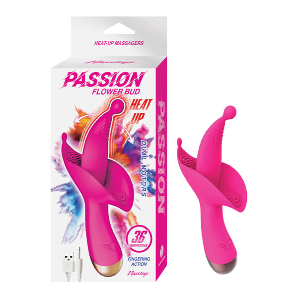 Passion Flower Bud Heat Up Pink
