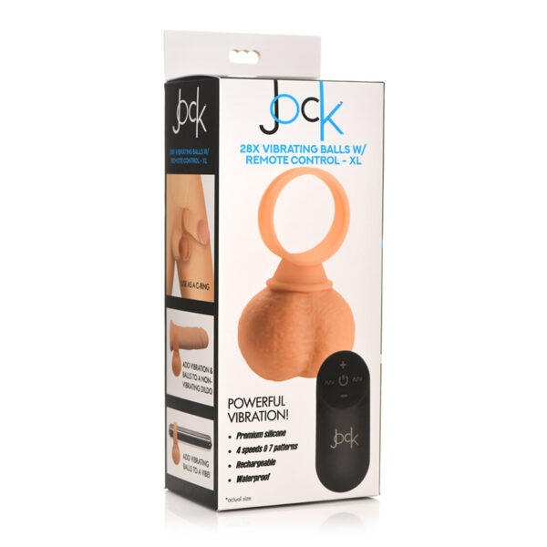 Jock 28x Vibrating Silicone Balls X-Lrg