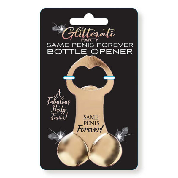 Glitterati Same Penis Bottle Opener