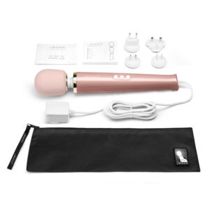 Le Wand Plugin Massager Rose Gold