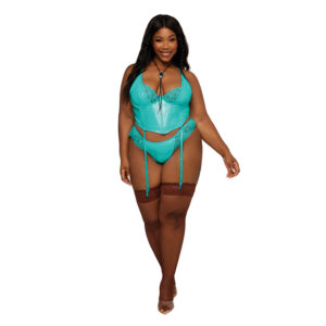 DG Bustier & G-String Ocean 2XL