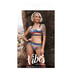 FL Vibes Love Is Love Top&Panty Rain SM