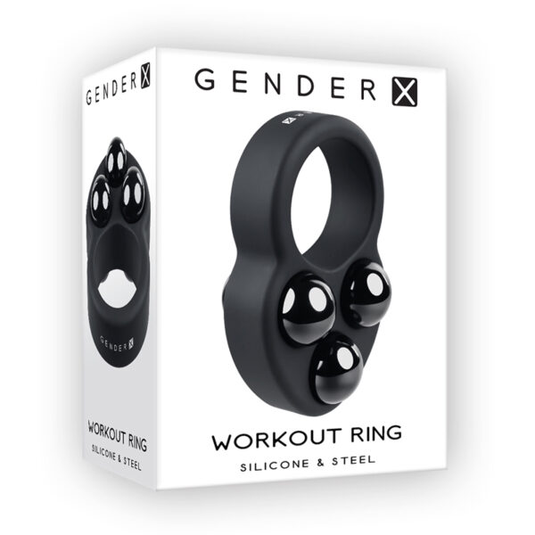 GX Workout Weight Train Ring Si Bk