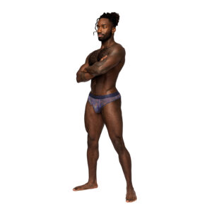 MP Sheer Prints Sheer Thong Spatter L/XL