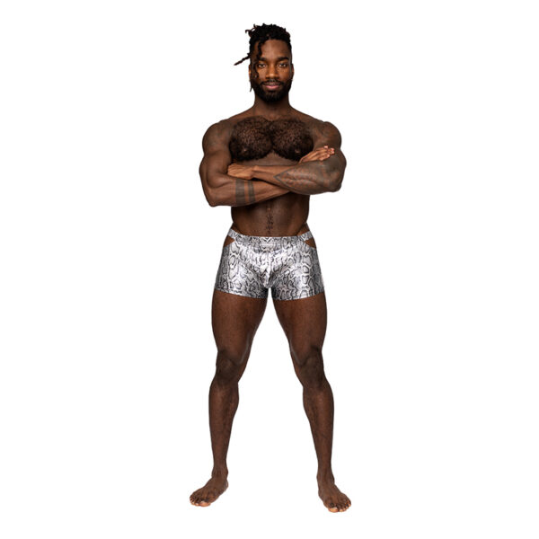 MP Snaked Pouch Short Silver/Black S