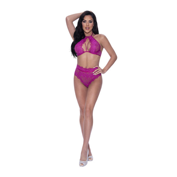 MS Berrylicious Haltr&LaceUpPnty Ras LXL