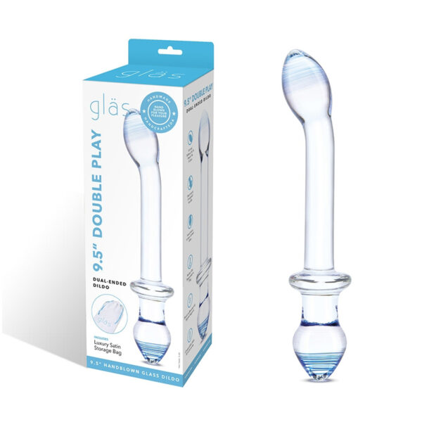 Glas Double Play 9.5in Dual-Ended Dildo
