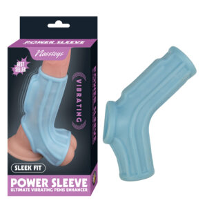Vibrating Power Sleeve Sleek Fit Blue