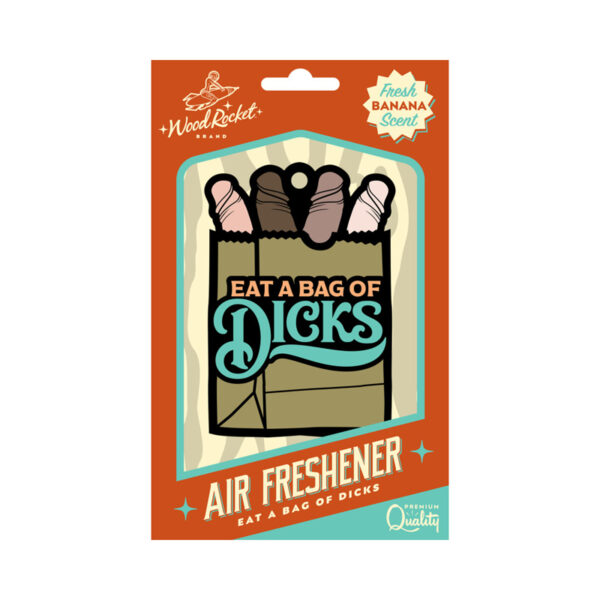 Wood Rocket Air Freshener Bag of Dicks