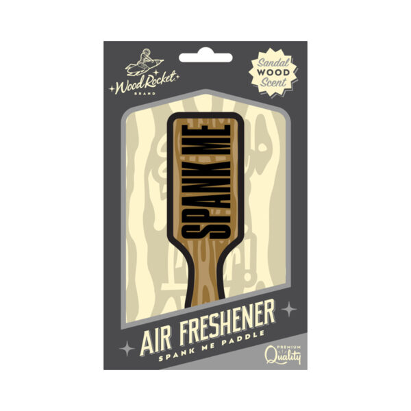 Wood Rocket Air Freshener Spank Me Paddl