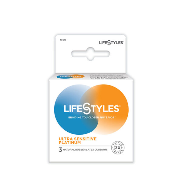 Lifestyles Ultra Sensitive Platinum 3pk