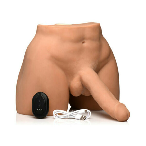 Jock Vib&Squeez Male Mast W/Pos Dildo Me
