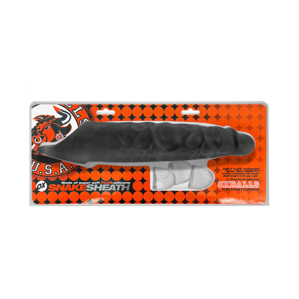 OxBalls Snake Deep-Reacher Sheath Bk Ic