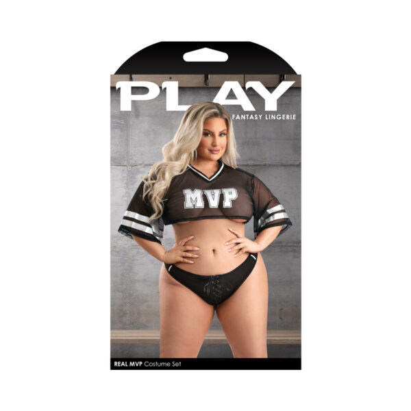 FL Real MVP Crop Jersey&LaceUpPanty 3X4X