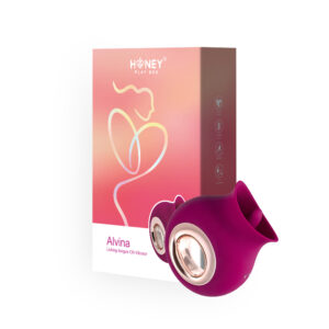 Alvina Luxury Tongue Vibrator Magenta