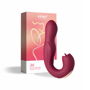 Joi Rotating Head G-spot Vibrator Maroon