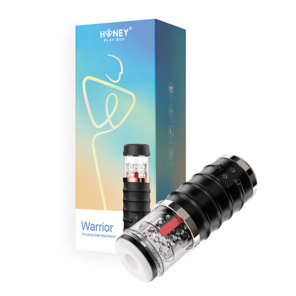 Warrior Auto Thrusting Stroker Black