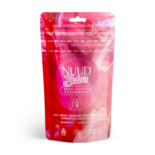 NUUD BITES Female Gummies Strawberry