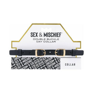 SS S&M Double Buckle Day Collar