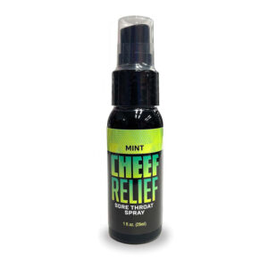 Cheef Relief Throat Spray Mint 1oz