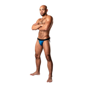MP KaleiDickscope StrapRingJock Blu LXL