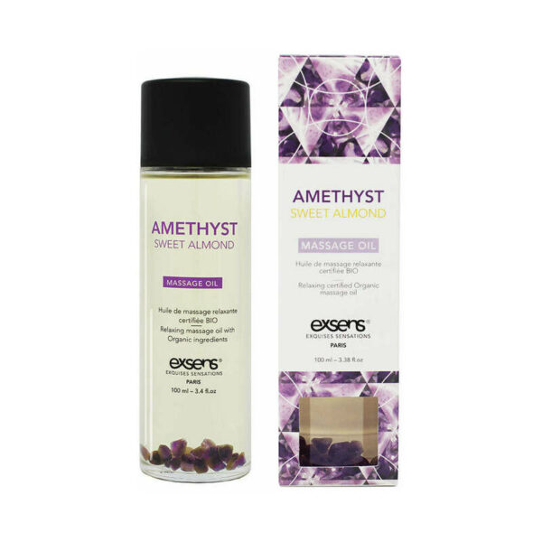 Exsens Massage Oil Amethyst Almond 3.4oz