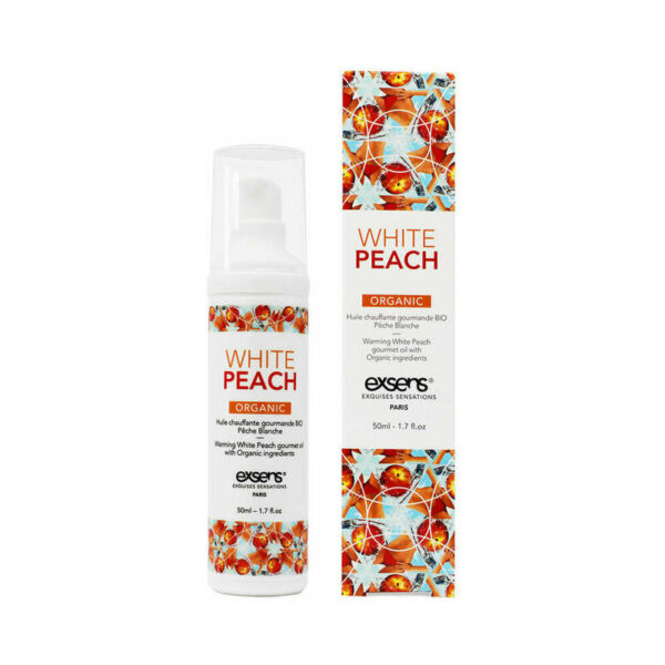 Exsens Warming Massage White Peach 1.7oz
