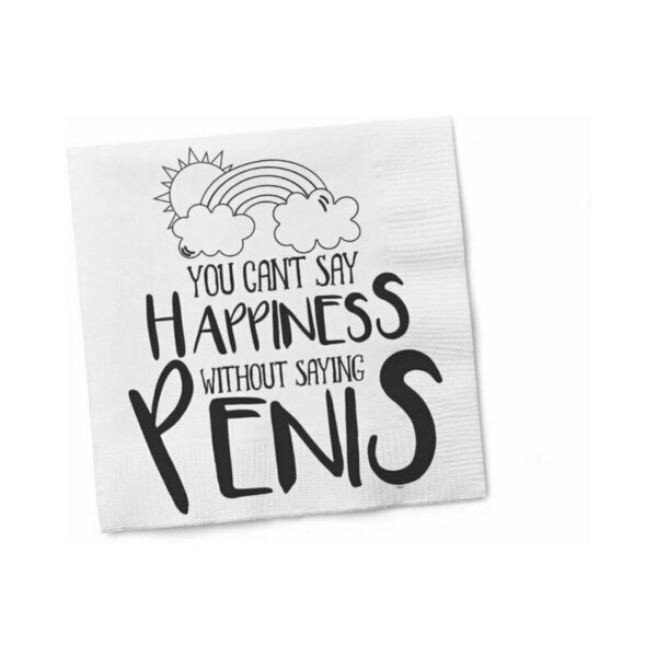 TW You Can't Say Happiness Napkins 20pk