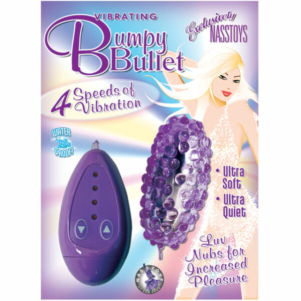 Vibrating Bumpy Bullet WP (Purple)