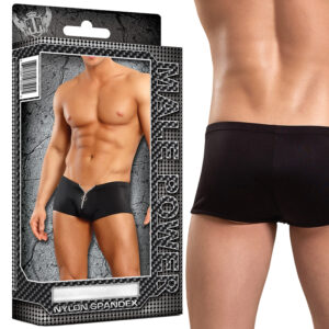 MP Nylon Spandex Zipper Short Black LX