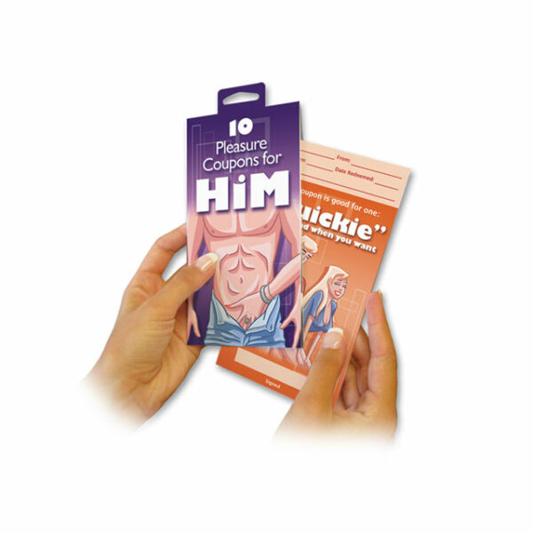 Pleasure Coupons For Him