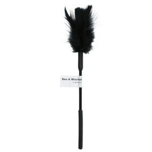 SS S&M Feather Tickler Black