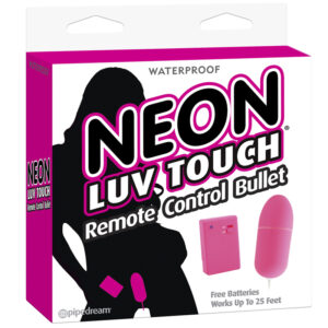PD Neon Luv Touch Remote Bullet Pink