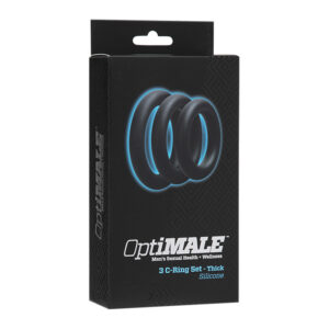 OptiMALE ? 3 C-Ring Set ? Thick Black